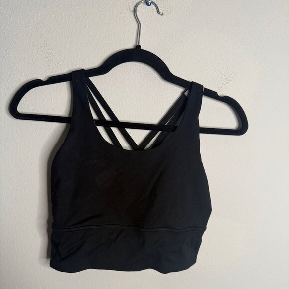 Primitive Women's Black Workout Strappy Sports Bra - Size M Medium - Picture 2 of 5